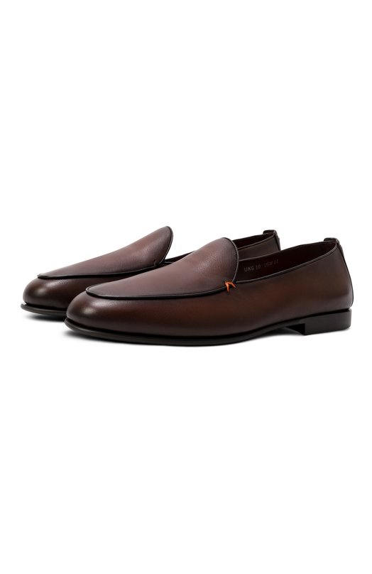 Где купить Кожаные лоферы Vibe Santoni Santoni 