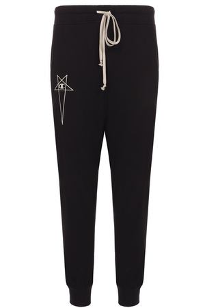 Хлопковые джоггеры Rick Owens x Champion Rick Owens
