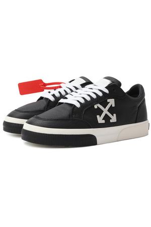 Кожаные кеды New Low Vulcanized Off-White