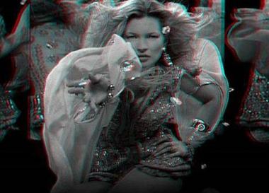 Кейт Мосс в 3D