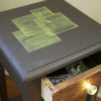 Тумбочка для твиттера и наглядный бумажник 