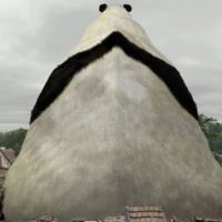 Гигантские животные в городе