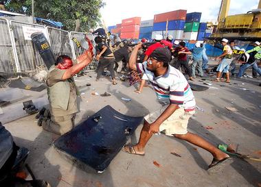 Всемирная карта протестных выступлений