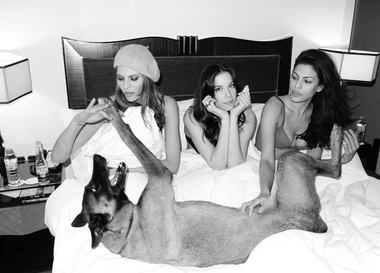  Eva, Frankie, Liv and Hugo by Terry Richardson