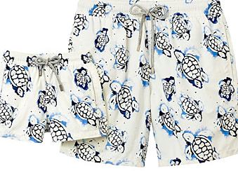 Лимитированная коллекция плавательных шорт Vilebrequin «Plant A Fish»