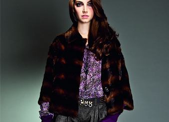 Искусственный мех в коллекции Miss Sixty