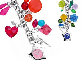  Подарок девушке: часы-браслет Moschino