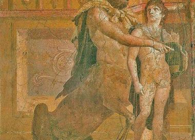 "Ахилл и Хирон" в Петербурге