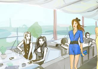 Модные показы в Галереях «Времена года»