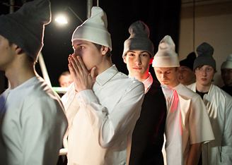  Backstage. Показ Leonid Alexeev