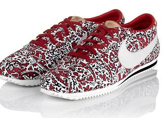  Nike+Liberty: кроссовки c узорами