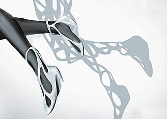  Туфли Melissa+Zaha Hadid в JNBY