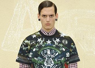 Дом Givenchy представил несколько моделей из круизной коллекции 2013