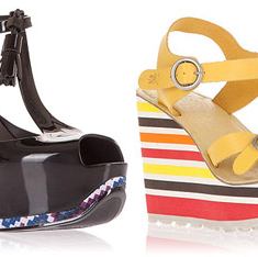  Босоножки на танкетке в Sapato.ru