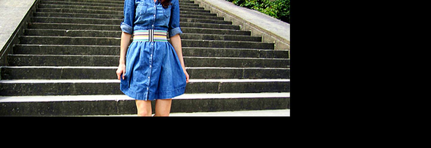 Must have: джинсовое платье Band of Outsiders