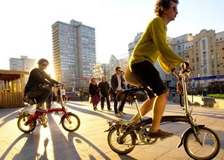 "Москва велосипедная" в парке Горького