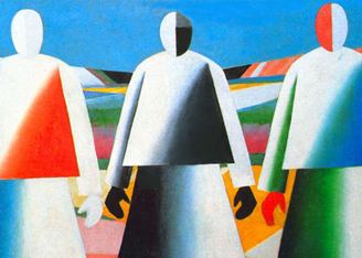  Малевич в Третьяковской галерее