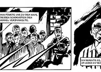 Книга-комикс о Холокосте