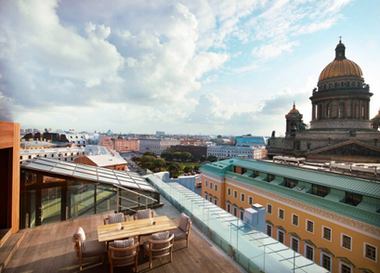 Вино и кофе на крыше