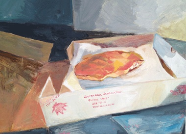 Выставка "Объедки" Тани Шерстюк