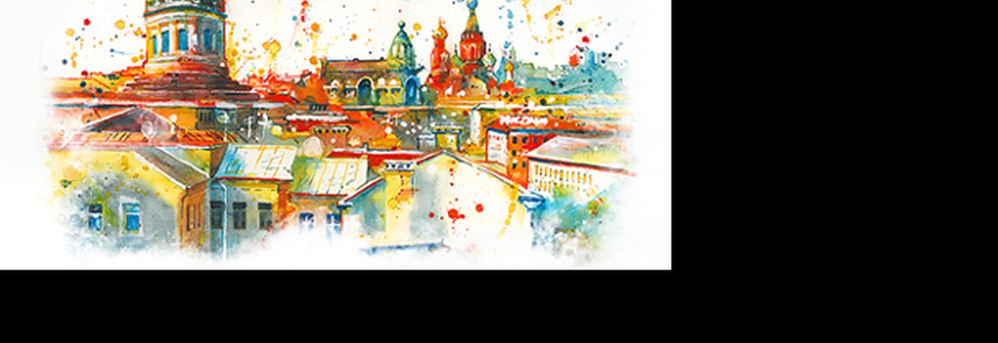 Сувениры с символикой Петербурга Клевер/Clover