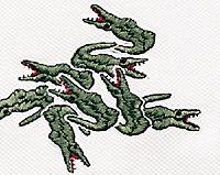 Поло Lacoste + Campanas: сотни крокодильчиков