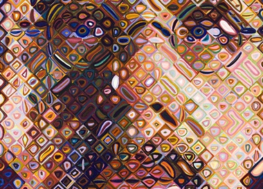Семь портретов Чака Клоуза в Эрмитаже