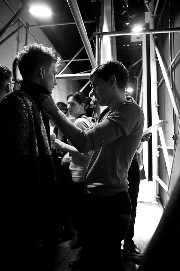 Leonid Alexeev. MB Fashion Week Russia. Backstage