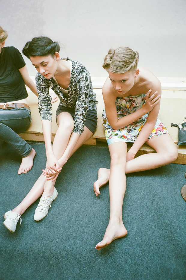 Backstage. Показ Antonio Marras. Elle Fashion Days 2011