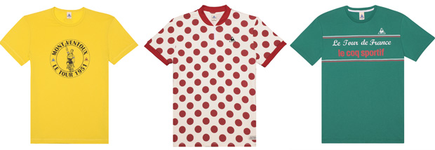 Коллекция Le Coq Sportif в честь велогонок Tour de France
