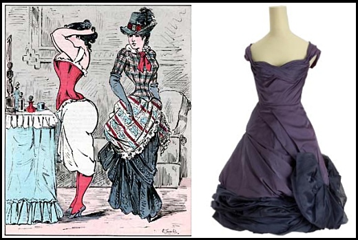 Выставки весны и лета 2010. История о корсетах. Fashion busts Corsets: Changes of Silhouettes