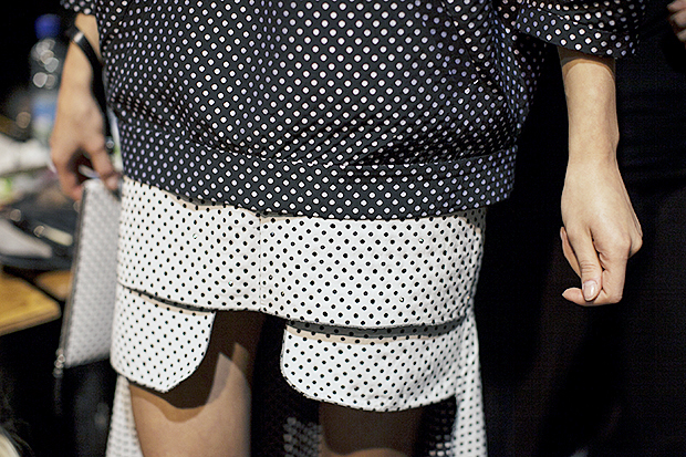 одежда в горох