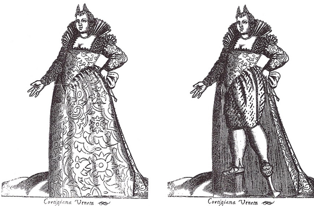 Венецианская куртизанка в котурнах