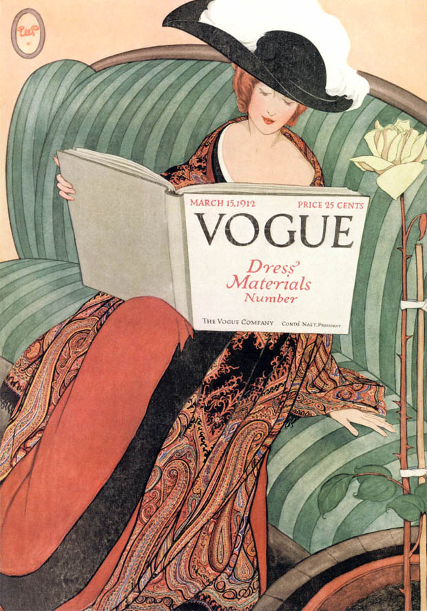 Джорж Планк. Обложка Vogue 1912
