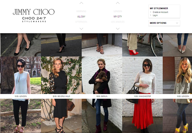 Сайт Jimmy Choo choo247.com