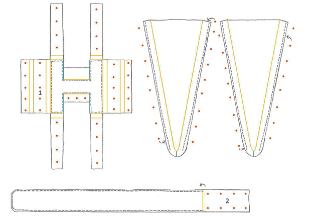 Сумки Hermès из бумаги