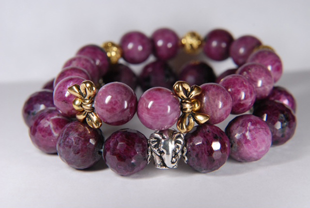 браслеты из рубеллита