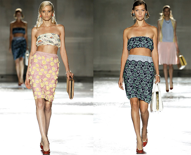 Коллекция Prada весна-лето 2012