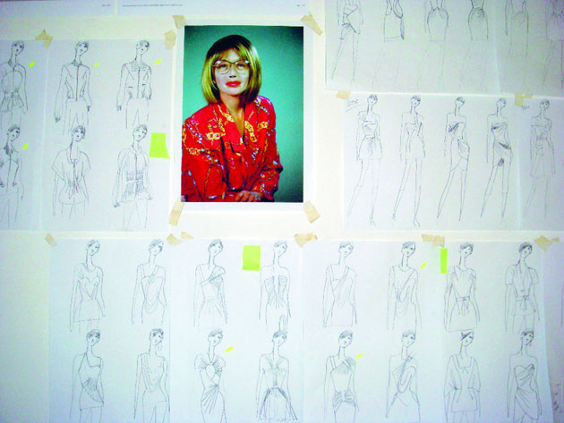 Новая книга эскизов известных дизайнеров. Fashion Designers Scetchbooks