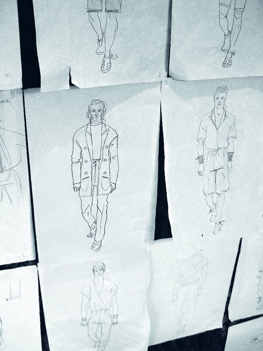 Новая книга эскизов известных дизайнеров. Fashion Designers Scetchbooks