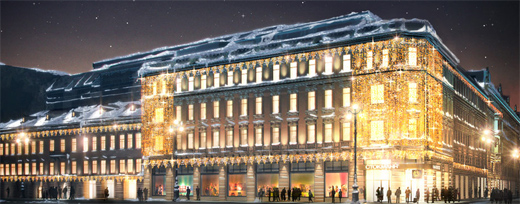 ТЦ Невский центр (Стокманн) с подземной парковкой в центре Петербурга возле Московского вокзала