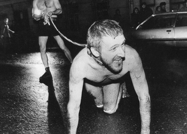 Олег Кулик: "Животное, божественное, человеческое: что быстрее?"