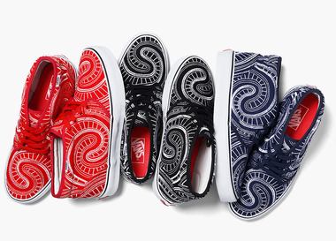 Совместная линейка Supreme и Vans