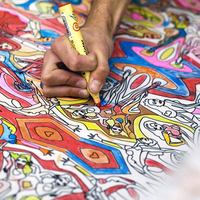 Диван-раскраска Антуана Питерса 