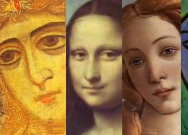 500 лет женского портрета в одном видео