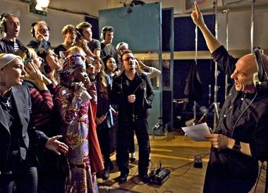 Sample: Рождественская песня против Эболы