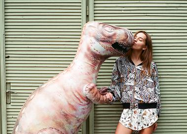 Поймай динозавра!