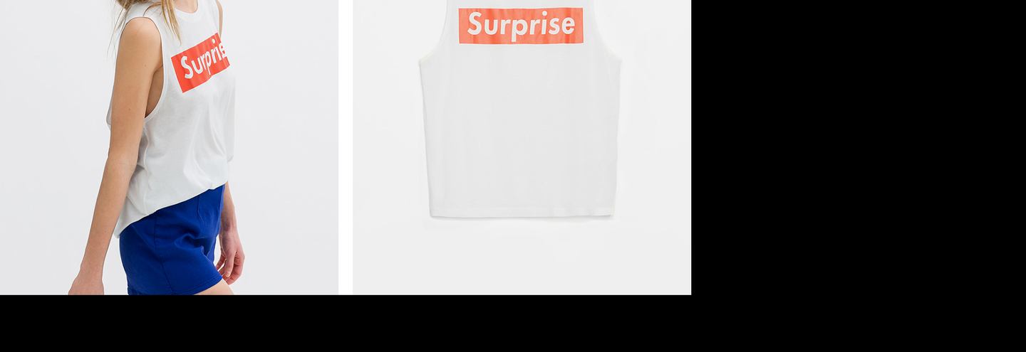 Для новой футболки Zara позаимствовала логотип у другой марки